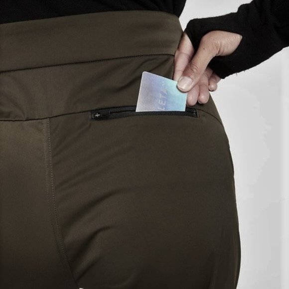 Athleta Radiant Joggers size 6 Tortuga Olive - Picture 3 of 5